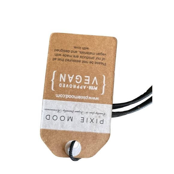 NWT Pixie Mood Cameron Metalic Camo Burgundy Wristlet Vegan Leather - Picture 6 of 6